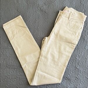 Izod Women's Skinny Cream Pants